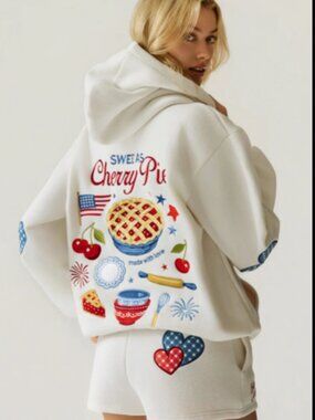Happy Camp3r Cream Cherry Pie Hoodie